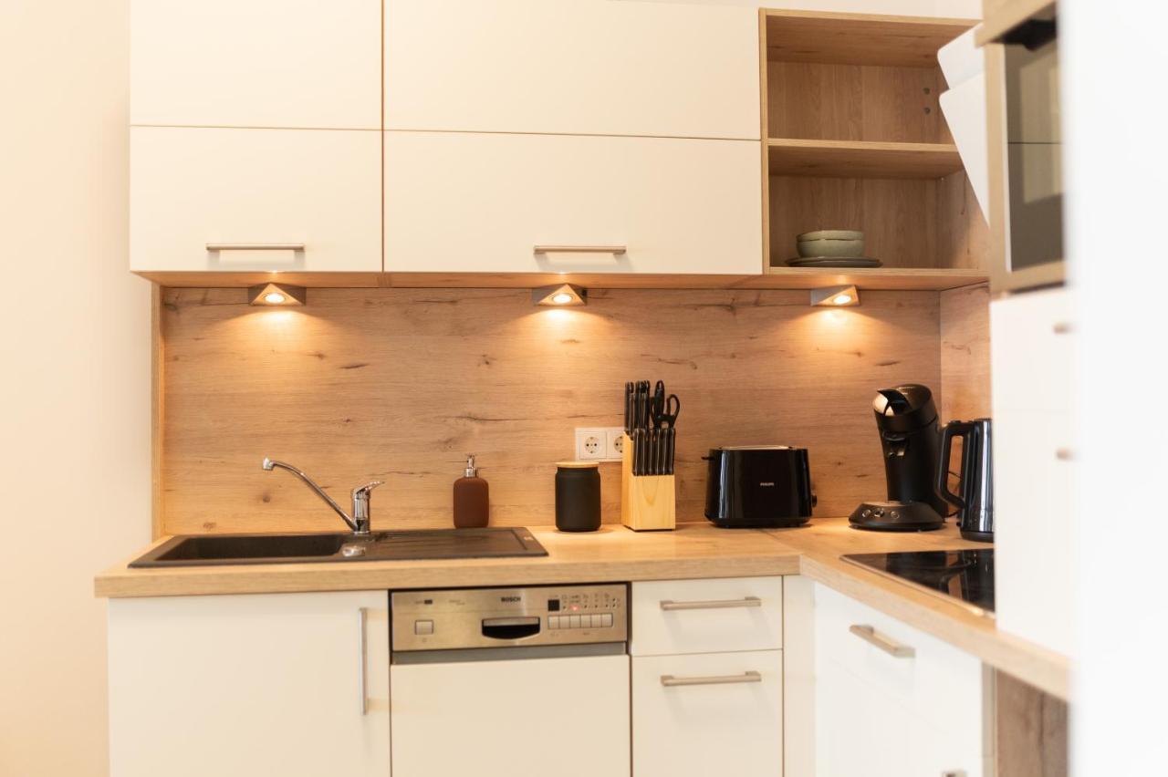 Dwellstay - Modernes Apartment I 55Qm I 2 Zimmer I Kueche I Bad I Terrasse I Tv I Wlan 巴特赫尔斯费尔德 外观 照片